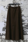 AVIVA JIFEI XUE low-waist A-line long skirt FW23-AMS-BR